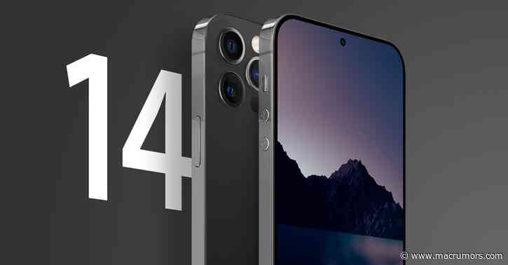 Gurman: iPhone 14 Models With Hole-Punch Display, Redesigned MacBook Air With M2 Chip, and More to Launch in 2022