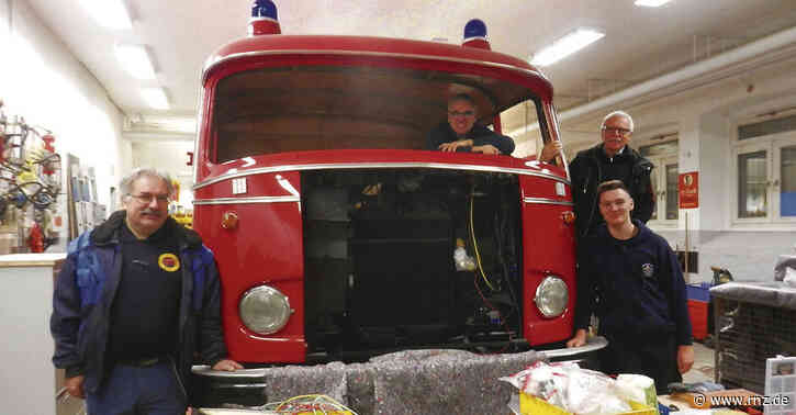 Mannheim:  Verein restauriert historische Feuerwehr-Fahrzeuge