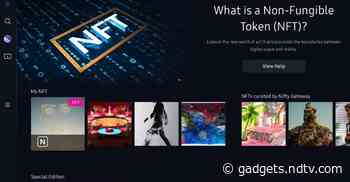Samsung Smart TV Models to Come With NFT Buying, and Management Features for Digital Art Collectors