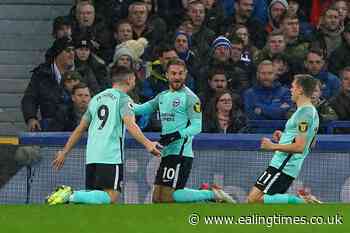 Brighton pile pressure on Rafael Benitez with first win at Everton - Ealing Times