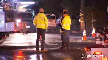 Clovis roadway shut down after water main breaks