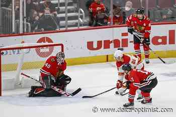 Tkachuk scores in 3rd straight game, Flames top Hawks 5-1 - Delta-Optimist
