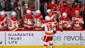 Tkachuk, Gaudreau both score to lift Flames over Chicago