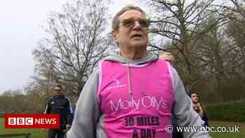 Great-grandfather starts year-long walking feat in Coventry