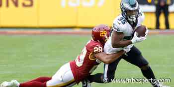 Eagles snap counts: Scott takes over RB1 role in win over Washington - NBC Sports Chicago