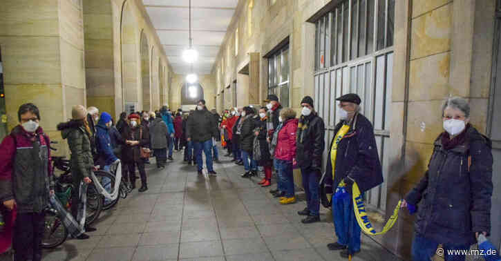 Mannheim:  Erneute Menschenkette für Solidarität