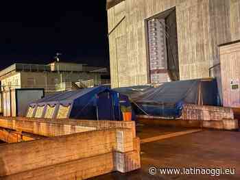 Formia, Allestita la tenda per i senzatetto al Villaggio Don Bosco di Formia - latinaoggi.eu
