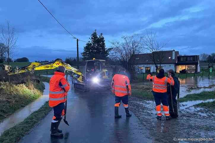 Pajotse gemeenten houden zich klaar voor mogelijke wateroverlast