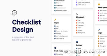 Checklist Design Helps You Build Your Website Correctly