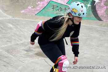 Roller-skater's 365-day challenge raises thousands for Alzheimer's charity - St Helens Star