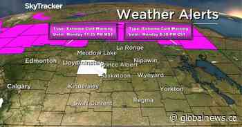 Snowfall warning issued for west-central Saskatchewan