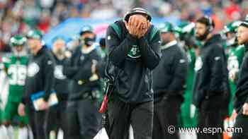 Jets' Saleh takes blame for 4th-down call mix-up