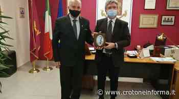 Visita di cortesia al neo Questore di Crotone - CrotoneInforma