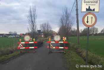 Verkeerssignalisatie rioleringswerken Gooreind wordt gedumpt of gestolen (Wuustwezel) - Gazet van Antwerpen