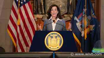 Hochul says while COVID cases across the state are going up, Omicron is not hospitalizing New Yorkers