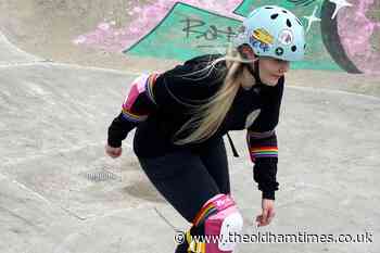 Roller-skater's 365-day challenge raises thousands for Alzheimer's charity - theoldhamtimes.co.uk