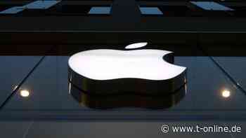 Börse - Rekord: Apple erreicht Börsenwert von drei Billionen Dollar