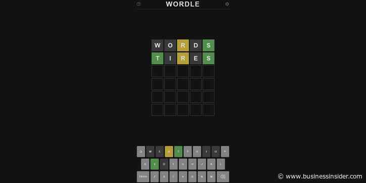 The latest game to go viral is a surprisingly simple, yet wildly difficult, word puzzler called 'Wordle'