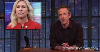 Late Night Is Happy Twitter Booted Marjorie Taylor Greene