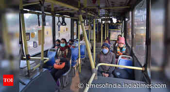 Delhi: 600 private buses on road to boost public transport - Times of India