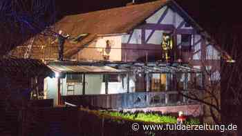 Fulda: Wohnhausbrand in Poppenhausen - 50.000 Euro Sachschaden - Fuldaer Zeitung