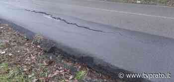 Artimino, cede la carreggiata in via Arrendevole - tvprato.it