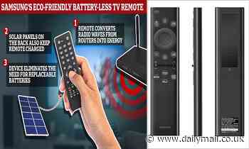 Samsung reveals TV remote that gets its power from radio waves 