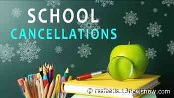 Here are the schools in Hampton Roads set for early release, closed due to winter storm