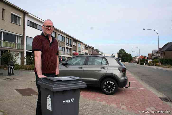 Gedaan met ophaling van oranje zakken