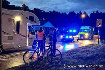 Ongeval met mobilhome en fietser in Beringen (Beringen) - Het Nieuwsblad