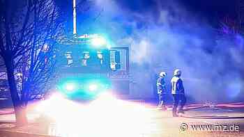 Gesprengte Automaten und Brände in Wittenberg - Mitteldeutsche Zeitung