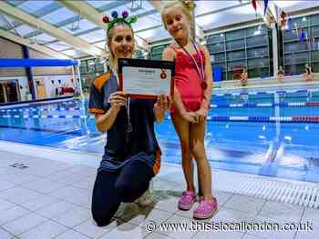 Girl, 6, is 'Swimmer of the Year' at Loughton Leisure Centre