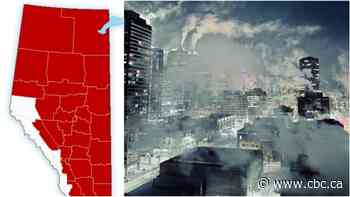 Most of Alberta under extreme cold warnings