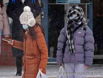 Edmonton weather: Extreme cold warning back in effect until the weekend