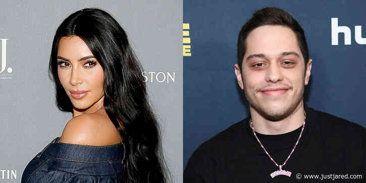 Kim Kardashian & Pete Davidson Spotted Flying to the Bahamas on Private Plane