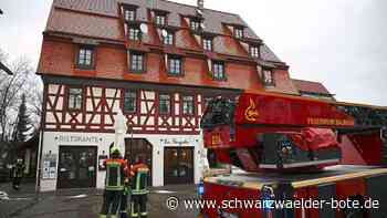 Alarm in Balingen - Rauch in der Pergola-Küche - Schwarzwälder Bote