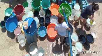 Tumbes: entregan agua potable a los pobladores de San Jacinto - La República Perú