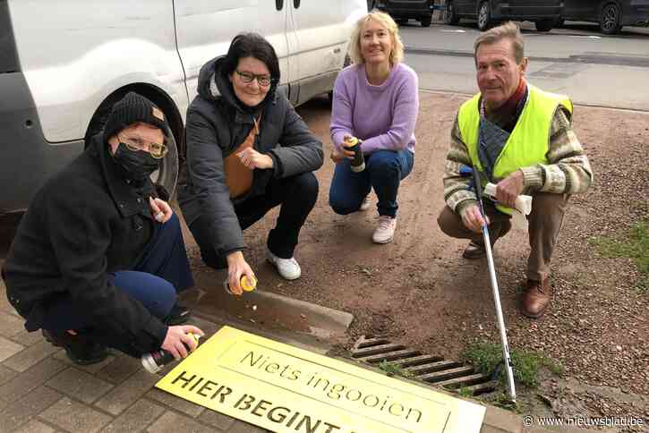 Net Gestapt vraagt om afval uit rioolputjes te houden