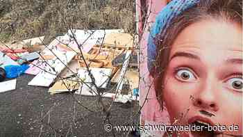 Ärgernis in Calw: Schon wieder: Müll achtlos in die Landschaft geworfen