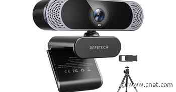 Stream like a pro using this 4K HD webcam with tripod for just $42     - CNET