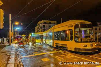 Entgleiste Bahnen in Dresden: Ursachensuche gestartet - Sächsische.de