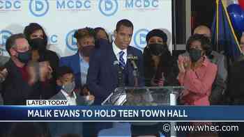 Rochester Mayor Malik Evans to hold teen town hall