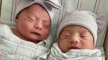 Twins born 15 minutes apart separated by birth year