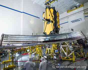 Critical Step Complete as  Webb Space Telescope Deploys Sunshield