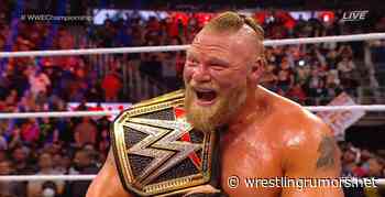 Here's What's Next For Brock Lesnar And The WWE Title - WrestlingRumors.net - Wrestling Rumors