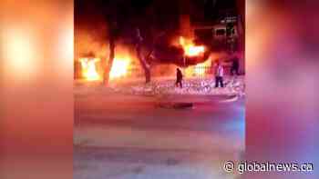 Battlefords RCMP responds to apartment building fire