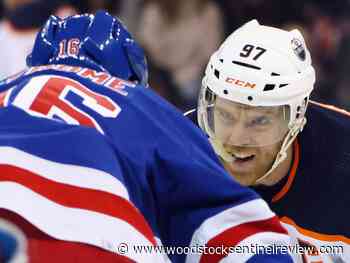 Connor McDavid misses Edmonton Oilers practice with "COVID-related" issue, Rishaug reports - Woodstock Sentinel Review