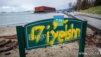 Artists waiting for Indigenous place names question quick approval of Barge Chilling Beach sign