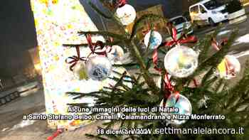 Alcune immagini delle luci di Natale a Santo Stefano Belbo, Canelli, Calamandrana e Nizza Monferrato (video) - L'Ancora