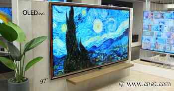 CES 2022: LG now officially has both the most monstrously big and smallest OLED TVs ever     - CNET